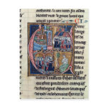 Historiated initial 'C' depicting Conrad III postcards