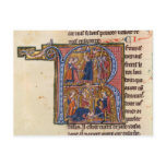 Historiated initial 'R' depicting the Sultan postcards