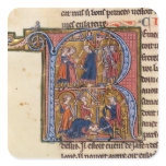 Historiated initial 'R' depicting the Sultan stickers