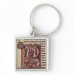 Historiated initial 'R' keychains