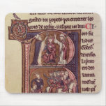 Historiated initial 'R' mousepads
