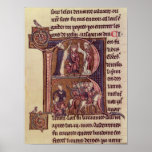 Historiated initial 'R' posters