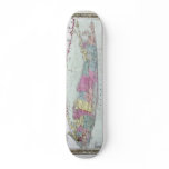 Historic 1855-1857 Travellers Map of Long Island skateboards