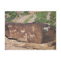Historic American Petroglyphs postcard #2