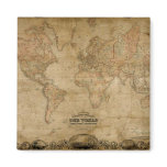 Historic Antique Map Series Magnet