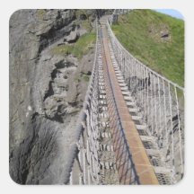 Historic Carrick-a-rede rope bridge, Northern Sticker