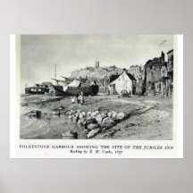 Historic inns,Folkestone Harbour, Jubilee Inn Posters