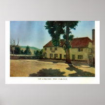 Historic Inns of Kent, The Chequers, West Farleigh Poster