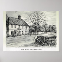 Historic inns, the Bull Inn, Sissinghurst Poster