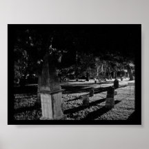 Historic Old Graveyard in St. Augustine Florida Posters