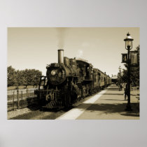 Historic Railroad Poster
