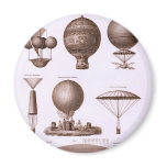 Historical Hot Air Balloon Designs magnets