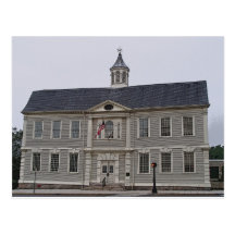 Historical New London Court House Postcard