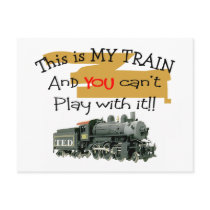 Historical Train Gifts--Hilarious sayings Postcard