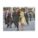 HISTORY: Barack and Michelle Obama Inauguration postcards