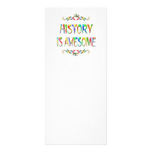 History is Awesome Rack Cards