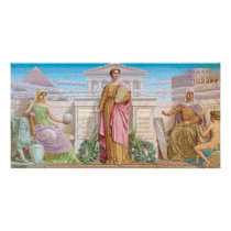 History mosaic by Frederick Dielman.
