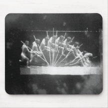 History of a Jump Vintage Daguerre Photo Mouse Pads
