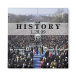 HISTORY: President Obama Inauguration Refrigerator Magnet