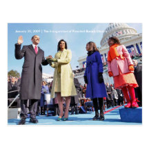 HISTORY: President Obama's Inauguration Ceremony Postcards