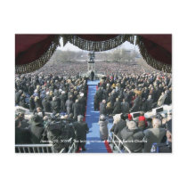 HISTORY: President Obama's Inauguration Speech Post Cards
