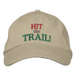 Hit the Trail! embroidered hats