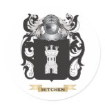 Hitchen Coat of Arms (Family Crest) stickers