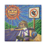Hitchiking Hobo  magnets