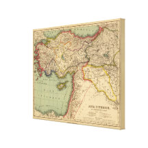 Hither Asia Stretched Canvas Print