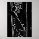 Hitomi BW Posters