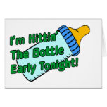 Hittin The Bottle Greeting Card