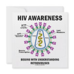 HIV Awareness Begins Understanding Retroviruses invitations
