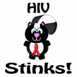 HIV Stinks Skunk Awareness Design photo sculptures