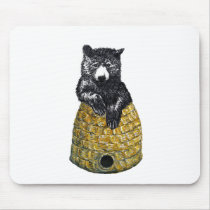 hive bear mousepads