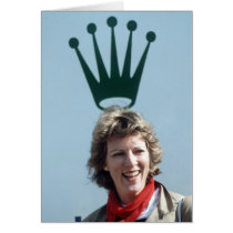 HM Queen Anne-Marie of Greece Greeting Cards