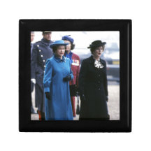 HM Queen Elizabeth II-Margaret Thatcher Jewelry Box