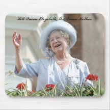 HM Queen Elizabeth, the Queen Mother 1990 Mousepads