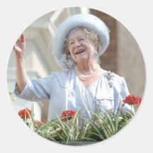 HM Queen Elizabeth, the Queen Mother 1990 Stickers