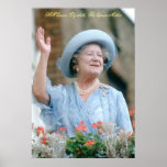 HM Queen Elizabeth, The Queen Mother Poster