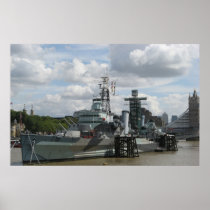 HMS Belfast Print
