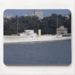 HMS Discovery", Thames River, London, England mousepads
