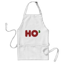 Ho 3 Nerdy Christmas Apron