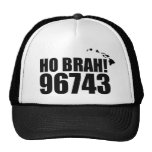 Ho Brah!...,Hawaii Zip Code Hats 96743 Kawaihae