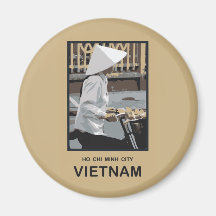 Ho Chi Minh City Vietnam Fridge Magnet