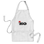 Ho Christmas Greeting aprons