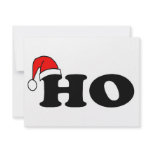 Ho Christmas Greeting invitations