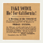 Ho! for California! 1849 (1759A) posters