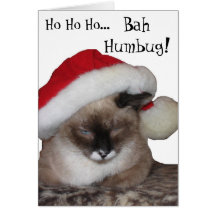 Ho Ho Ho... Bah~Humbug! Greeting Card