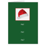 Ho! Ho! Ho? cards