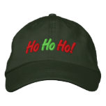 Ho, Ho, Ho! Embroidered Cap embroidered hats